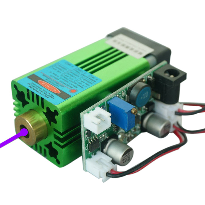 800mW 1W 405nm Azul violet laser / industrial laser module UV curing 3D printing