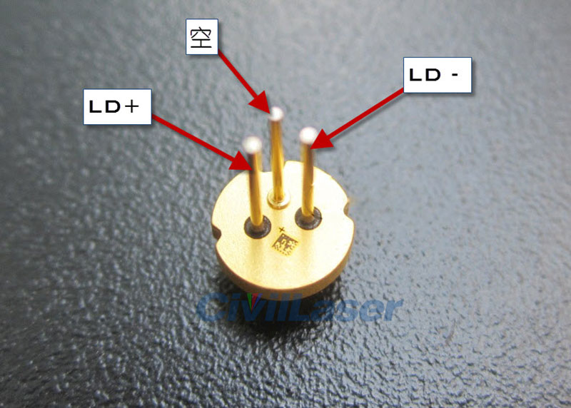 NICHIA 405nm 200mw NDV4512 blue violet Diodo láser
