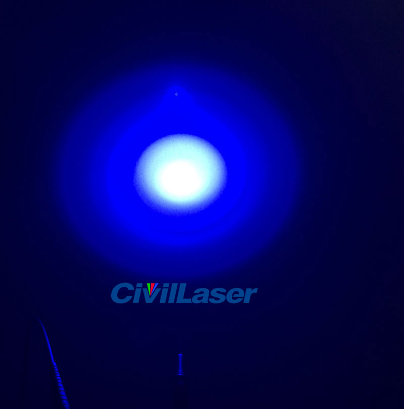 450nm 80mw Azul pigtailed laser Laser sensor