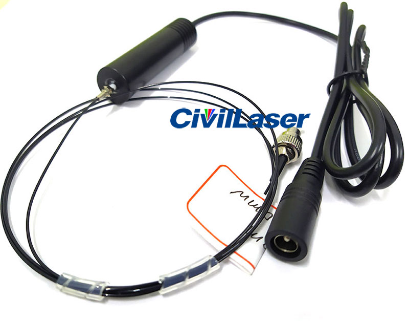520nm 15mw Verde single mode fiber coupled pigtailed laser