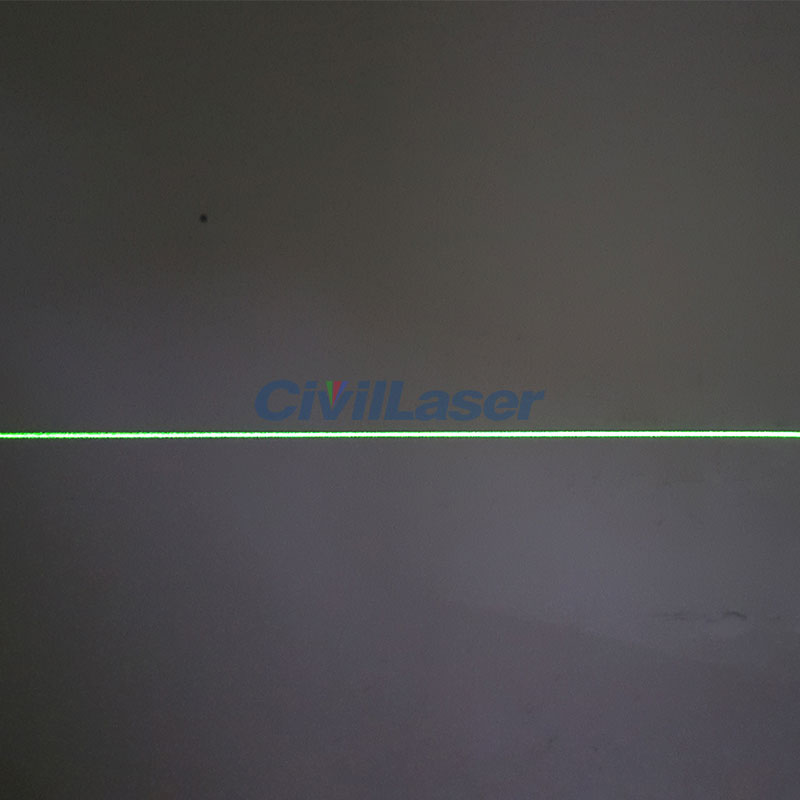 Verde 520nm Line laser module high Stable