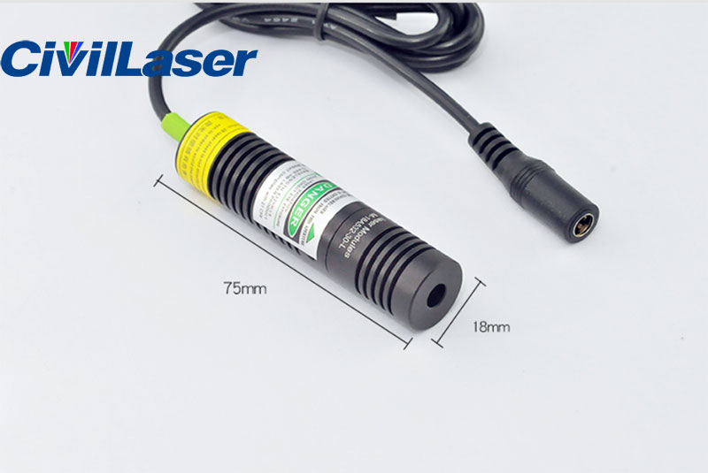 532nm 50mW Verde line laser module