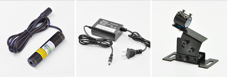 532nm 50mW Verde line laser module