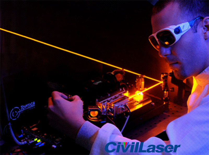 589nm 1000mW Yellow dpss laser High quality CW Laser with Modulación
