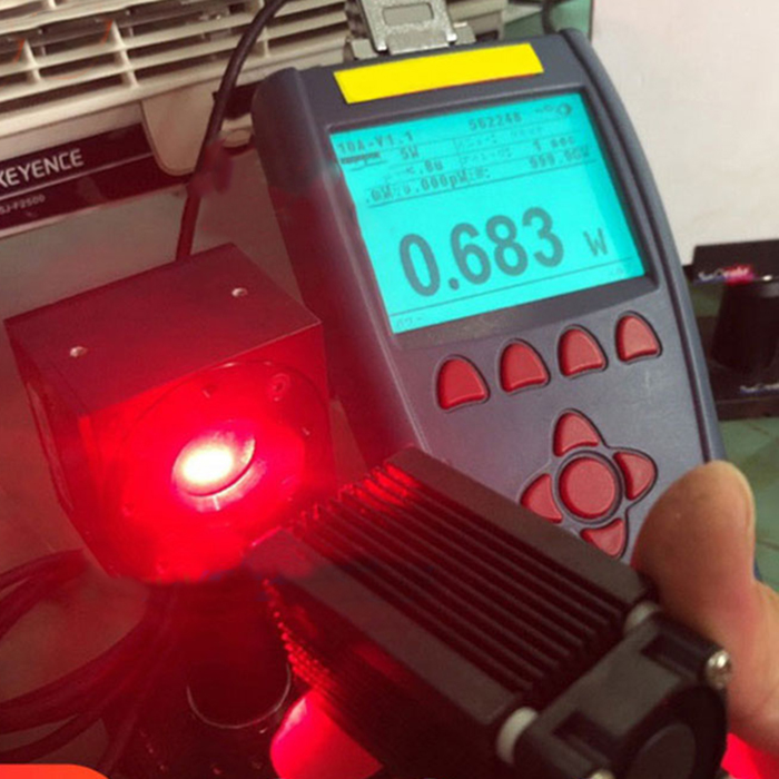 638nm Rojo Alto Voltaje 0.75W/1.2W Dot Miniature engraving machine Industrial Experimental Fuente de luz
