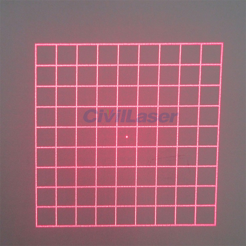 81 Grids Laser module