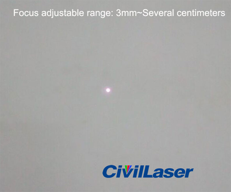 980nm 1200mw Alto Voltaje Focusable Near Infrarrojo laser module Dot/Line/Crosshair