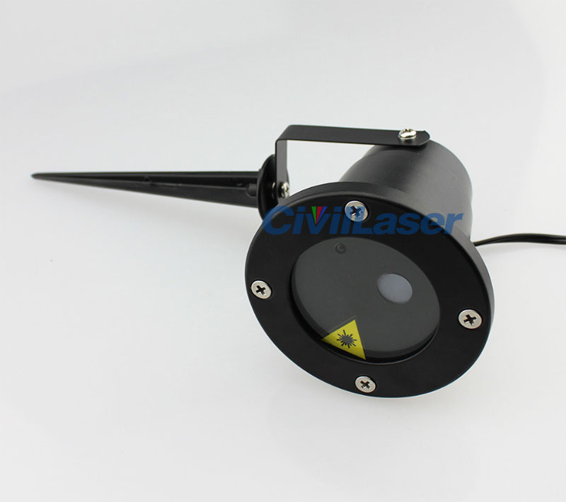 Outdoor dynamic lawn lamp Rojo Verde Stars