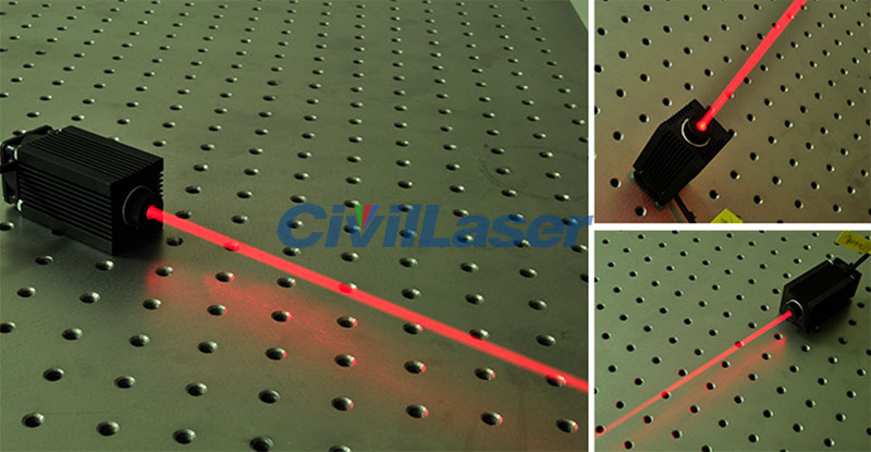 660nm 250mw semiconductor laser Alto Voltaje Rojo laser Engrave Room escape