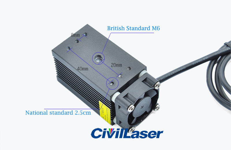 660nm 250mw semiconductor laser Alto Voltaje Rojo laser Engrave Room escape