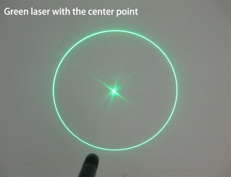Alto Voltaje Circle laser with center point