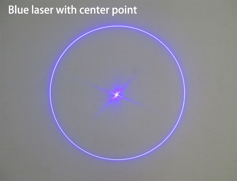 Alto Voltaje Circle laser with center point