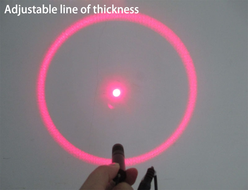 Alto Voltaje Circle laser with center point