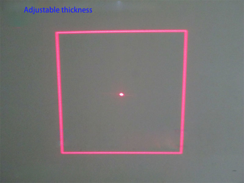 HIgh Power Rojo Verde Azul Square laser module