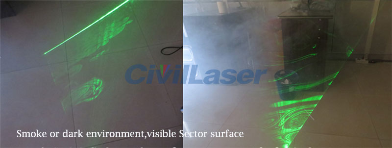 520nm 50mw High Stable Verde line laser module 