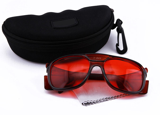 Professional Laser Goggles Glasses For Verde and Azul Laser 190-550nm - Haga click en la imagen para cerrar